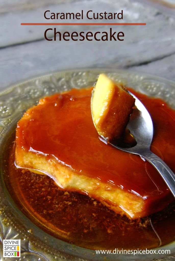Caramel Custard Cheesecake Divine Spice Box