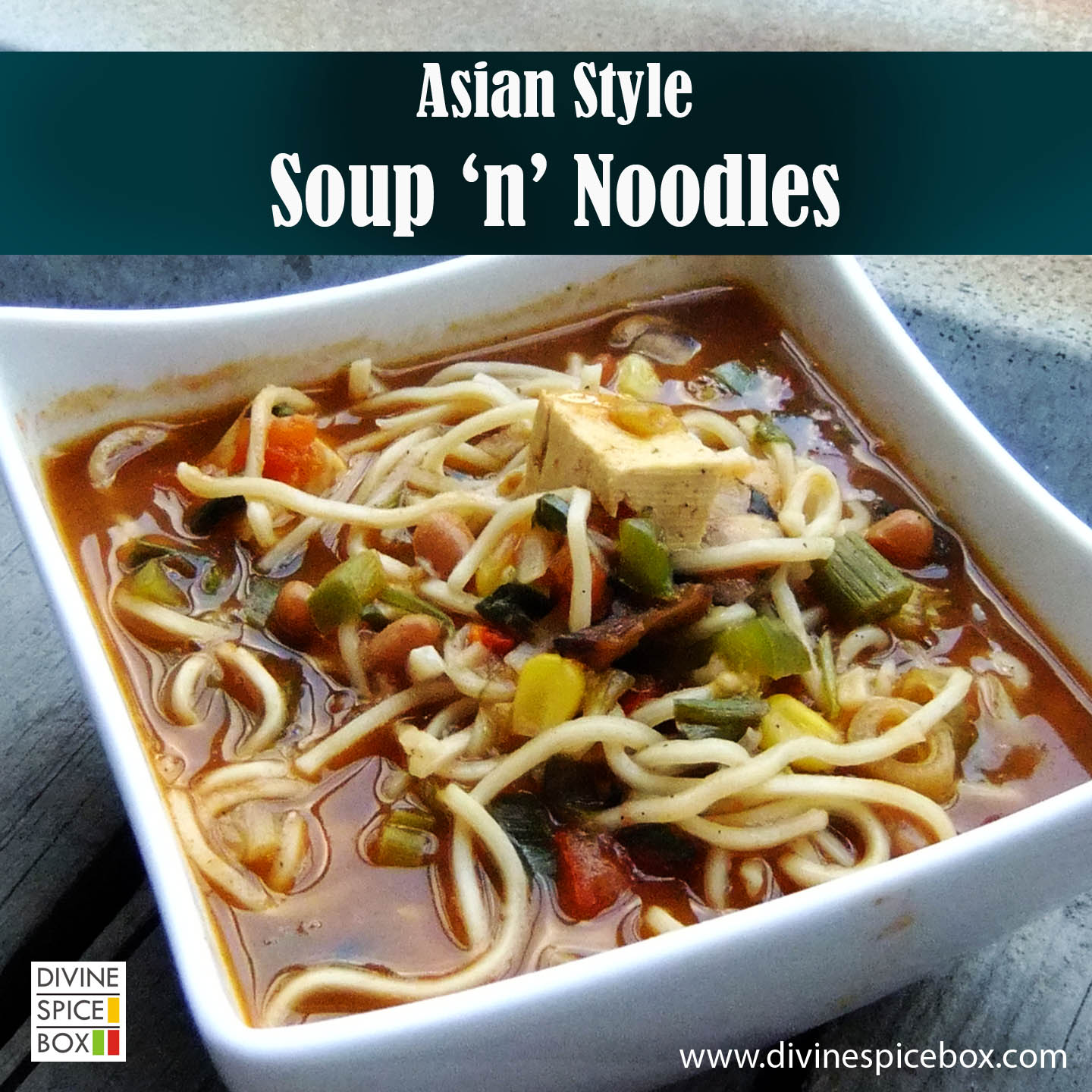 asian style soup'n' noodles