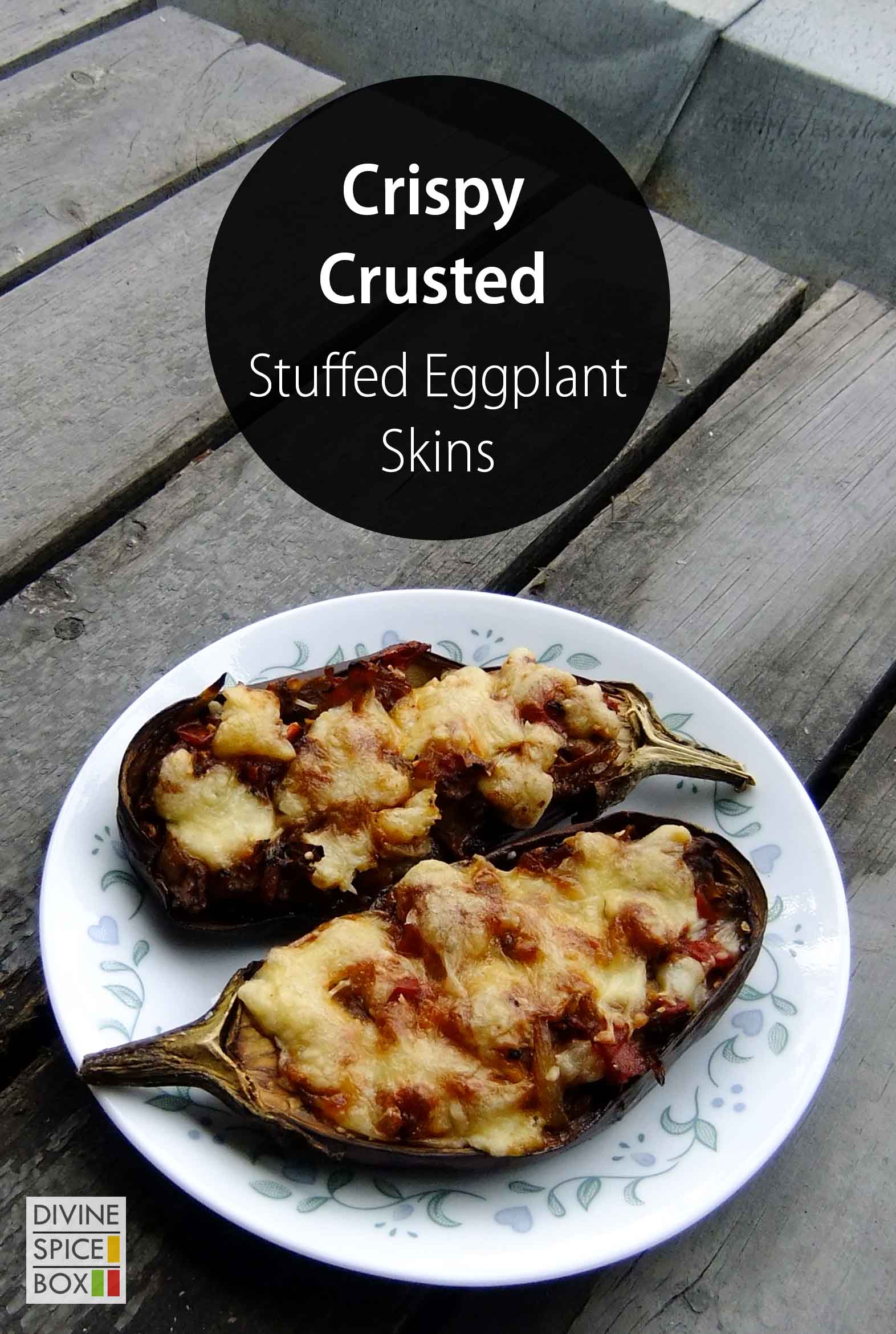 stuffed eggplant skins