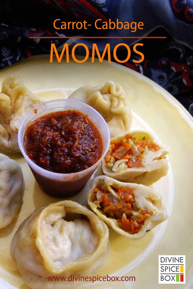 Carrot Cabbage Momos Divine Spice Box