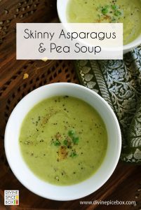 skinny asparagus & pea soup copy