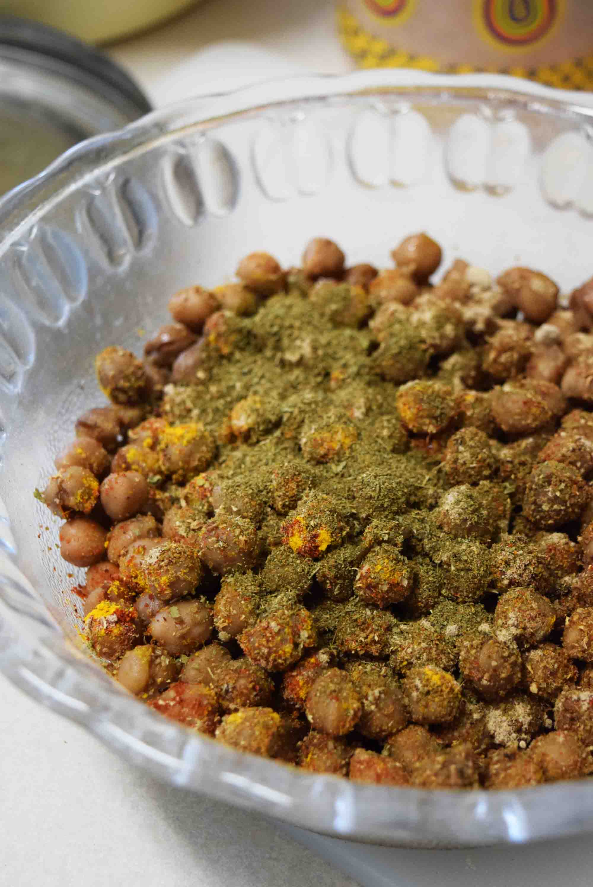 chickpea with dry spices