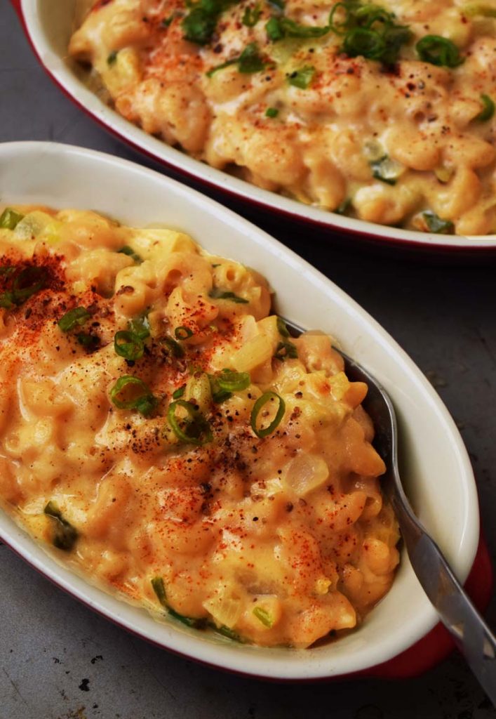 Quark Mac 'n' Cheese with Scallions & Roasted Garlic – Divine Spice Box