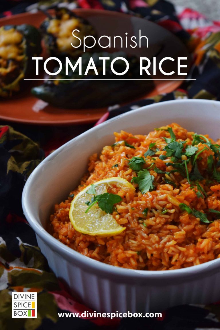 Quick '30 mins' Spanish Tomato Rice Divine Spice Box