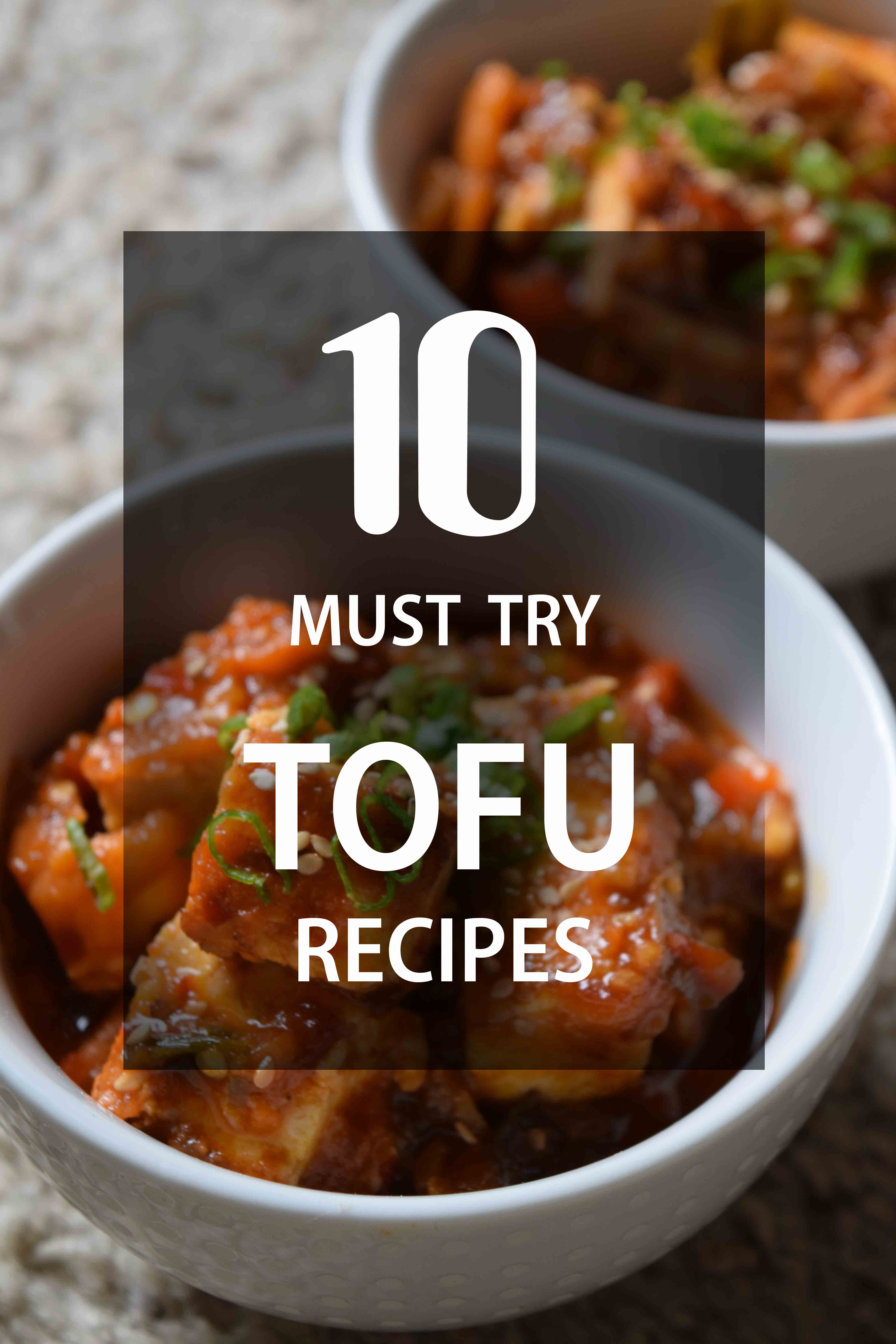 10 must try TOFU recipes