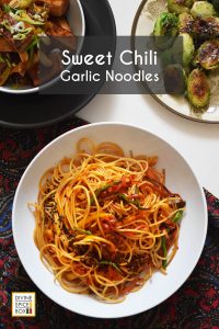 sweet chili garlic noodles